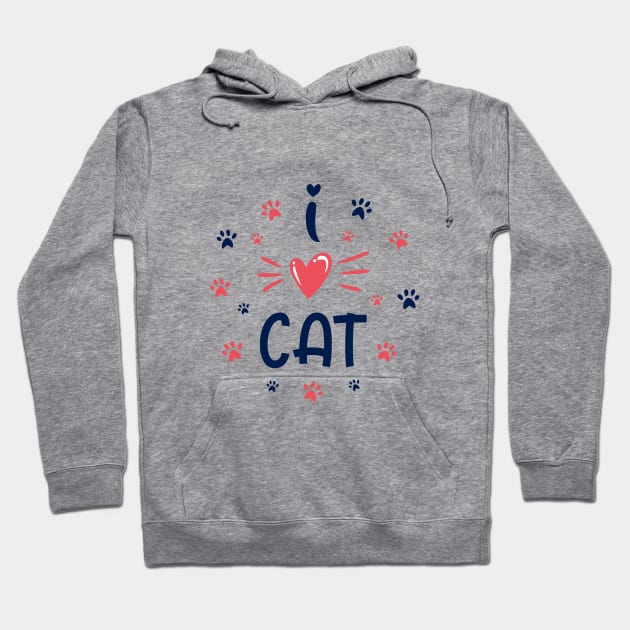 Cat Lover Hoodie by elfia